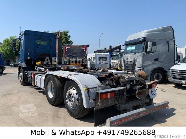 Camion benne à bras amovible MERCEDES-BENZ Antos 2542 M LL *Retarder/Hiab-XR21S56/Lenk+Lift