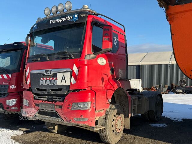 MAN TGS 18.510 4x4 EURO6 vilcējs ar pašizgāzēja hidrauliku MAN TGS 18.510 4x4 EURO6 CIĄGNIK SIODŁOWY Z HYDRAUL...