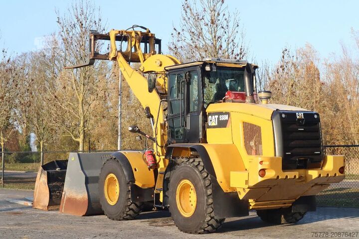 Loader Caterpillar 938 M | 2X BUCKET | JIB | FORKS | BSS | GOOD CO...