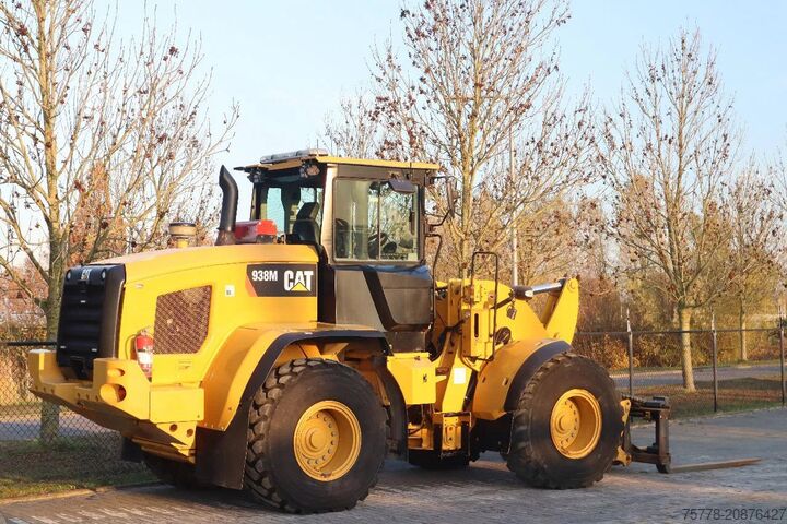 Loader Caterpillar 938 M | 2X BUCKET | JIB | FORKS | BSS | GOOD CO...