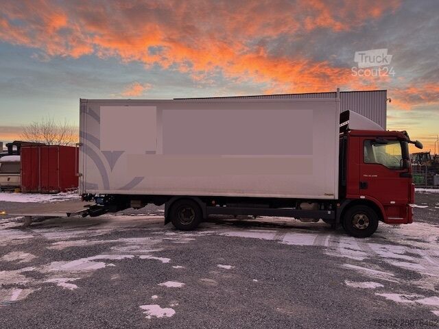 Camion caisson MAN TGL 12.220 BL Koffer 6,2m LBW 1 to Klima