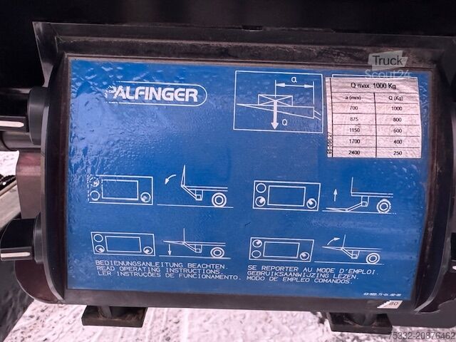 Camion caisson MAN TGL 12.220 BL Koffer 6,2m LBW 1 to Klima