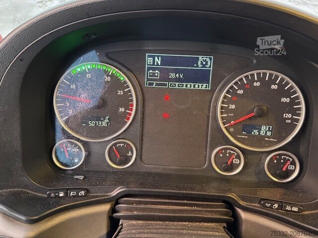 Camion caisson MAN TGL 12.220 BL Koffer 6,2m LBW 1 to Klima