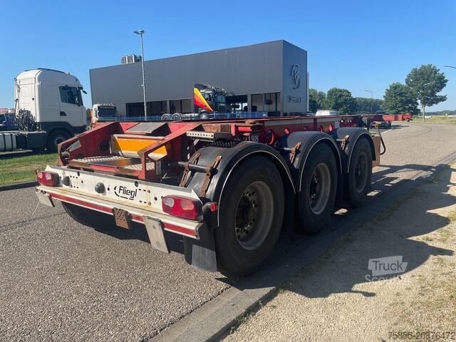 Containertransport Fliegl SDS380 20FT Tank / ADR / BPW Disc