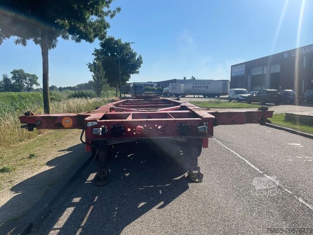 Containertransport Fliegl SDS380 20FT Tank / ADR / BPW Disc