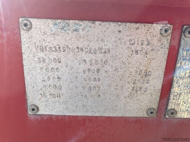 Containertransport Asca Chassis