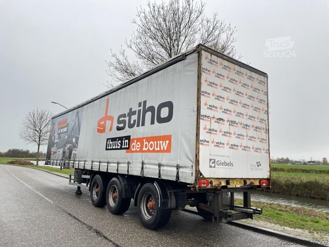 Semi surbaissé SYSTEM TRAILER Tautliner Kooiaap / Steering / Liftaxle / NL Tr...
