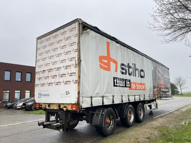 Semi surbaissé SYSTEM TRAILER Tautliner Kooiaap / Steering / Liftaxle / NL Tr...