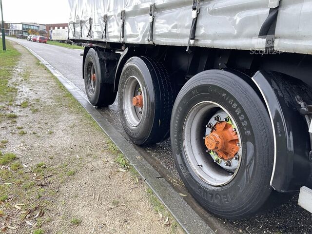 Semi surbaissé SYSTEM TRAILER Tautliner Kooiaap / Steering / Liftaxle / NL Tr...