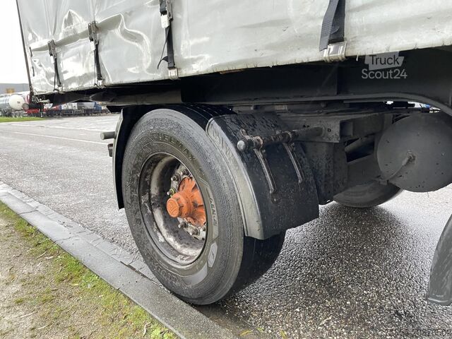 Semi surbaissé SYSTEM TRAILER Tautliner Kooiaap / Steering / Liftaxle / NL Tr...