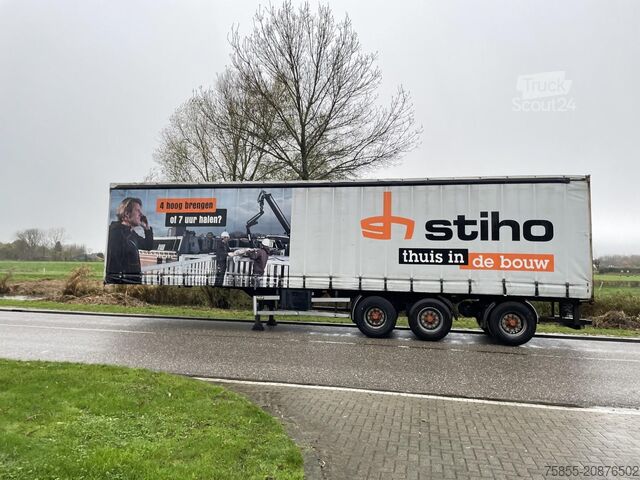 Semi surbaissé SYSTEM TRAILER Tautliner Kooiaap / Steering / Liftaxle / NL Tr...