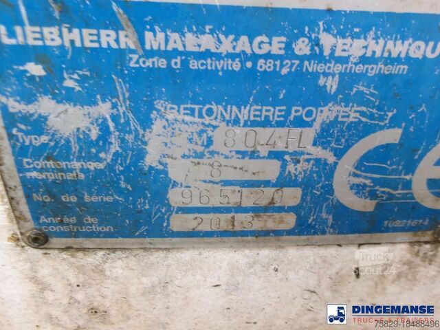 Blender MAN TGS 32.360 8X4 Euro 6 Liebherr concrete mixer 8...