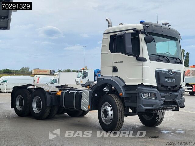 Chassis cabine MAN TGS 40.400 6X4 NEW 6x4 chassis PTO Preparation ...