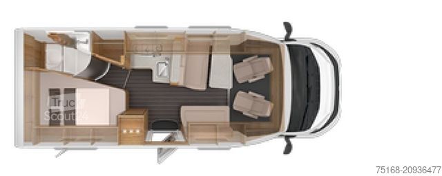 Camping-car semi-intégré KNAUS Sky TI 650 MF Platinum Selection Ehemaliger Miet