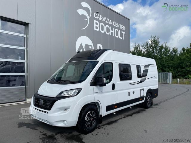 Lakóautó HOBBY Vantana De Luxe K65 ET Bettumbau Sitzgruppe