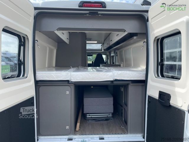 Lakóautó HOBBY Vantana De Luxe K65 ET Bettumbau Sitzgruppe