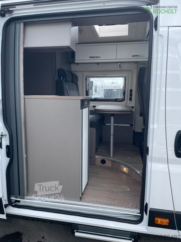 Lakóautó HOBBY Vantana De Luxe K65 ET Bettumbau Sitzgruppe