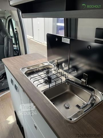 Lakóautó HOBBY Vantana De Luxe K65 ET Bettumbau Sitzgruppe