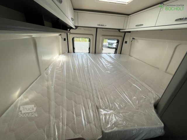 Lakóautó HOBBY Vantana De Luxe K65 ET Bettumbau Sitzgruppe