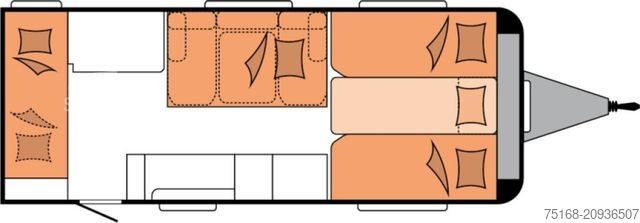 Lakókocsi HOBBY Maxia 595 KML Modell 2026