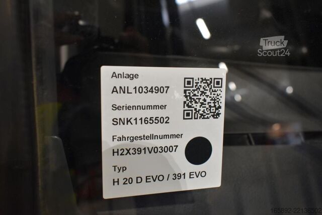 Vysokozdvižný vozík Linde H 20 D EVO 391 EVO