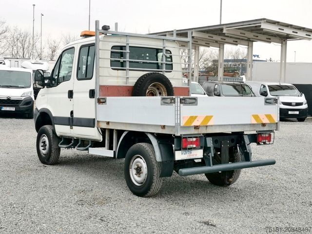 Pick-up dodávka IVECO Daily 55S17W 4x4/ PRITSCHE 2,1M/ 7 SITZE/ AHK