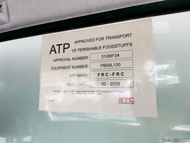 Chladírenská dodávka IVECO Daily 72C18 TIEFKÜHLER/2KAMMER/380V/DRUCK