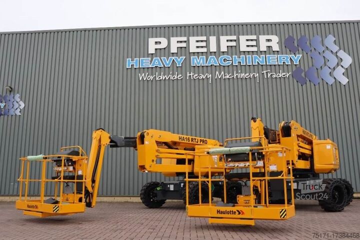 Articulated telescopic work platform Haulotte HA16RTJ Pro