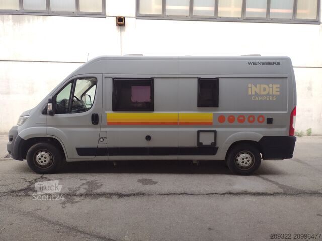 Campingvogn/bobil Fiat Weinsberg Carabus 600 K | 4 posti letto | Completamente attrezzato