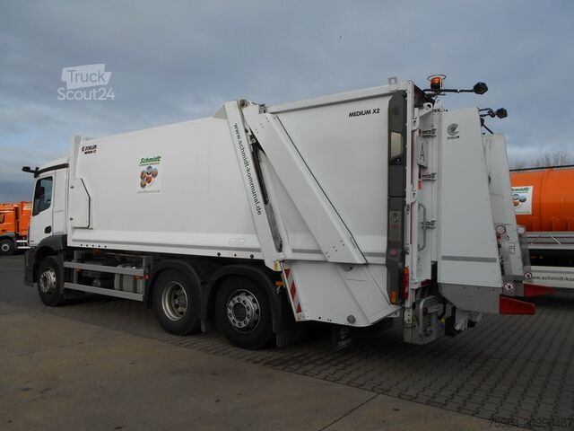 Vuilniswagen Mercedes-Benz Actros 2536 L 6x2 / Zöller Medium X2 22
