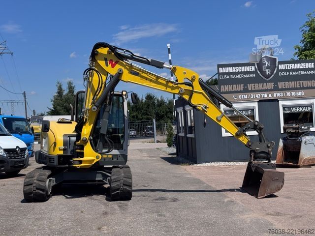 Mini excavator WACKER Wacker Neuson ET 90, Powertilt,Verstellausleger