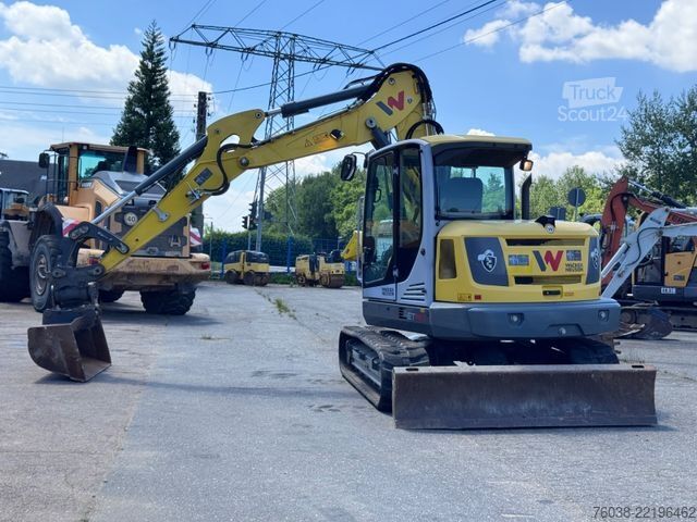 Mini excavator WACKER Wacker Neuson ET 90, Powertilt,Verstellausleger