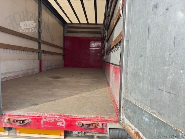 Open trailer with tarp ACKERMANN-FRUEHAUF Z-PA 11.9/7.4E  Tandem Anhänger TÜV NEU