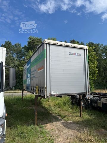 Swap body truck Kögel BDF Wechselbrücke 7.45 Curtainsider