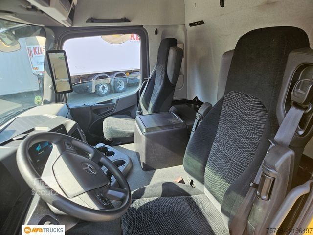 Plattewagen met zeil MERCEDES-BENZ 2546 L ACTROS Schiebeplane Schiebeverdeck LBW