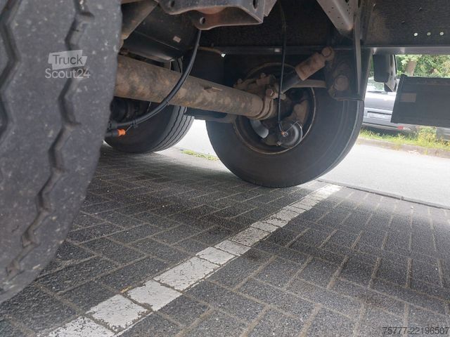 Відкритий напівпричіп з тентом KRONE SD Profiliner-Ladebordwand-Edscha