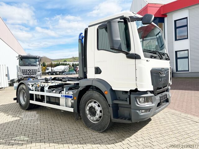 Haakarm vrachtwagen MAN TGM 18.250/340 4x2 BL CH TGM 18.250/340 4x2 BL CH, Funk, 2x VORHANDEN