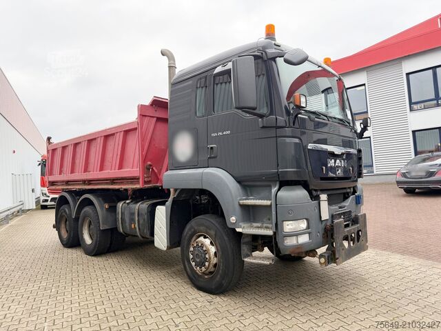 Driezijdige kipper MAN TGA 26.400 6x6 BB TGA 26.400 6x6 BB, Winterdienstausstattung