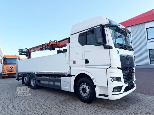 Autolaadkraan MAN TGX 26.470 6x2-4 BL TGX 26.470 6x2-4 BL, Lenk-/Liftachse, Retarder, Navi, Heckkran Atlas AK 170.2-A12