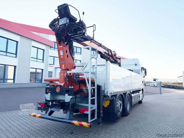 Grue montée sur camion MAN TGX 26.470 6x2-4 BL TGX 26.470 6x2-4 BL, Lenk-/Liftachse, Retarder, Navi, Heckkran Atlas AK 170.2-A12