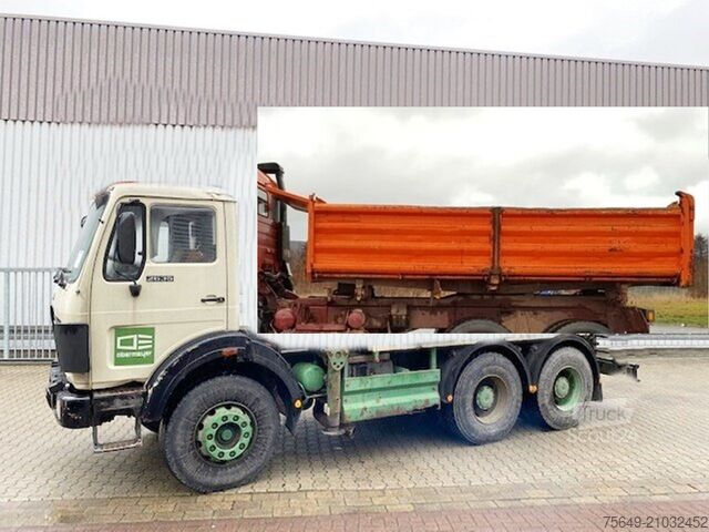 شاحنة قلابة ثلاثية الجوانب Mercedes-Benz 2635 6x4 2635 6x4, V8-Motor