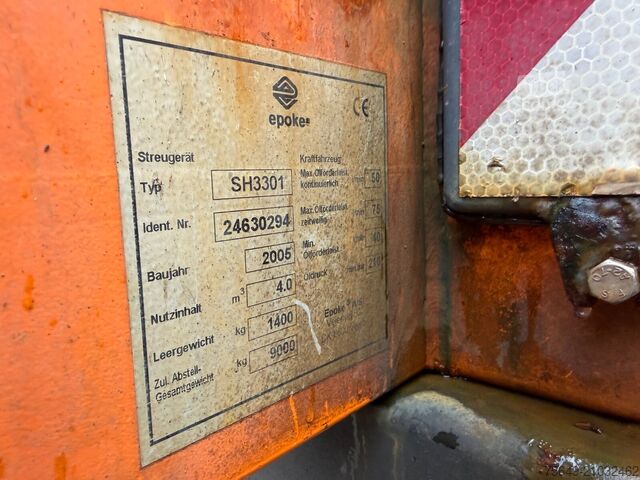 Speciale doeleinden vrachtwagen Epoke SH 3301 Salzstreuer ca. 4m³ SH 3301 Salzstreuer ca. 4m³