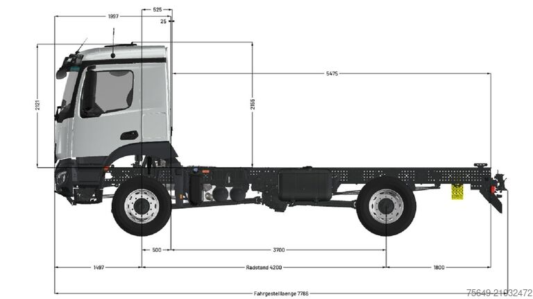 Бортовой грузовик Mercedes-Benz Arocs 1827/30 A 4x4 Arocs 1827/30 A 4x4, Ex-Bundeswehr!