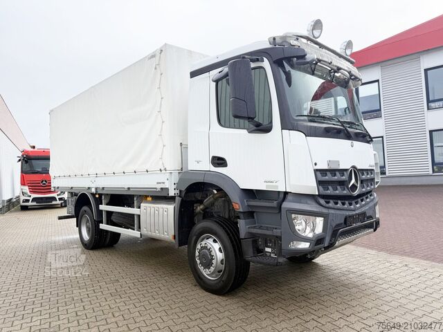 Ciężarówka z płaską platformą Mercedes-Benz Arocs 1827/30 A 4x4 Arocs 1827/30 A 4x4, Ex-Bundeswehr!