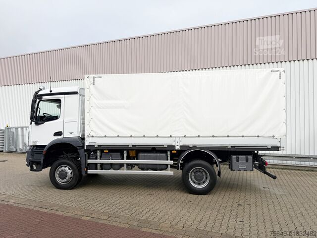 Ciężarówka z płaską platformą Mercedes-Benz Arocs 1827/30 A 4x4 Arocs 1827/30 A 4x4, Ex-Bundeswehr!