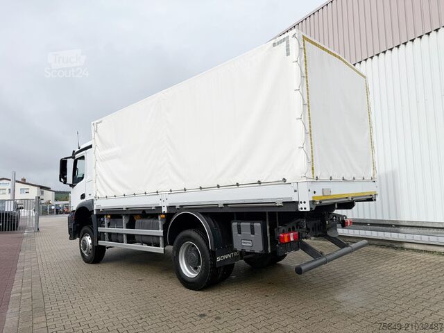 Ciężarówka z płaską platformą Mercedes-Benz Arocs 1827/30 A 4x4 Arocs 1827/30 A 4x4, Ex-Bundeswehr!