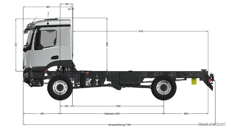 Бортовой грузовик Mercedes-Benz Arocs 1827/30 A 4x4 Arocs 1827/30 A 4x4, Ex-Bundeswehr!