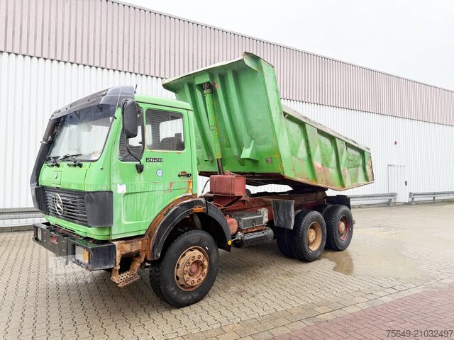 Speciale doeleinden vrachtwagen Mercedes-Benz NG 2628 K 6x4 NG 2628 K 6x4, V8-Motor, MEILLER Stahlmulde ca. 10m³