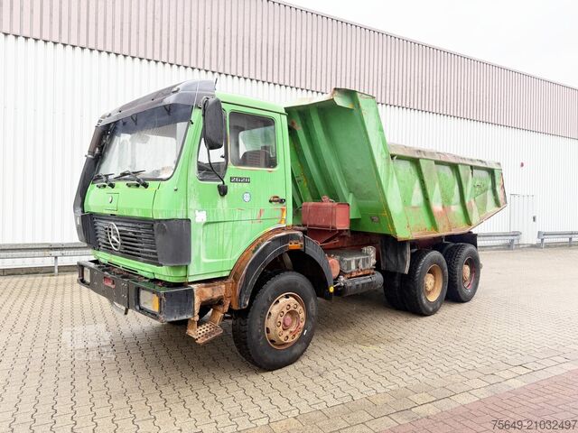 Speciale doeleinden vrachtwagen Mercedes-Benz NG 2628 K 6x4 NG 2628 K 6x4, V8-Motor, MEILLER Stahlmulde ca. 10m³
