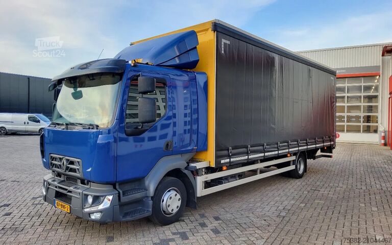 Bâche coulissante Renault D 240.12 LOW P4x2 - EURO 6 - SCHUIFZEIL - 07-BVF-2